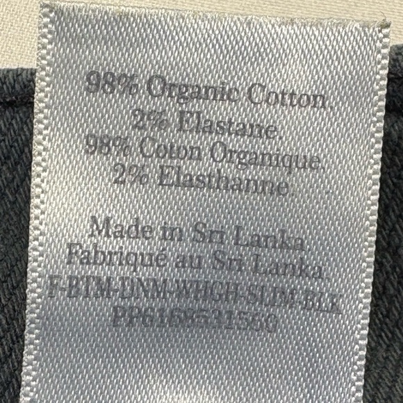 Everlane The Way High Slim Organic Cotton Jeans | Size 31 Short - Picture 8 of 11